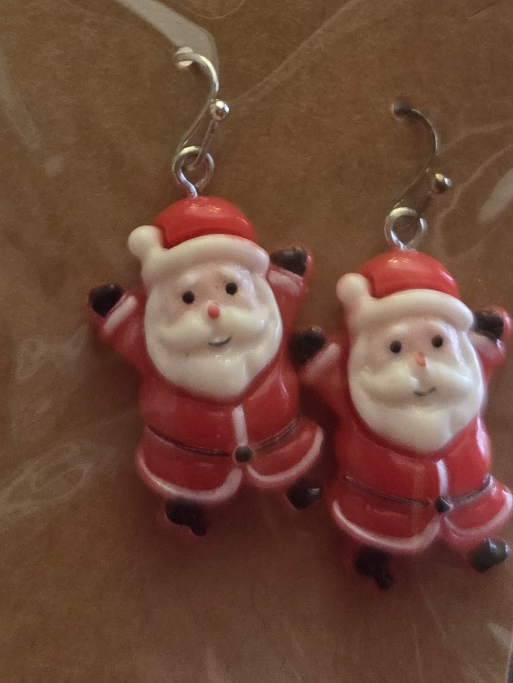 Santa Claus Dangle Earrings